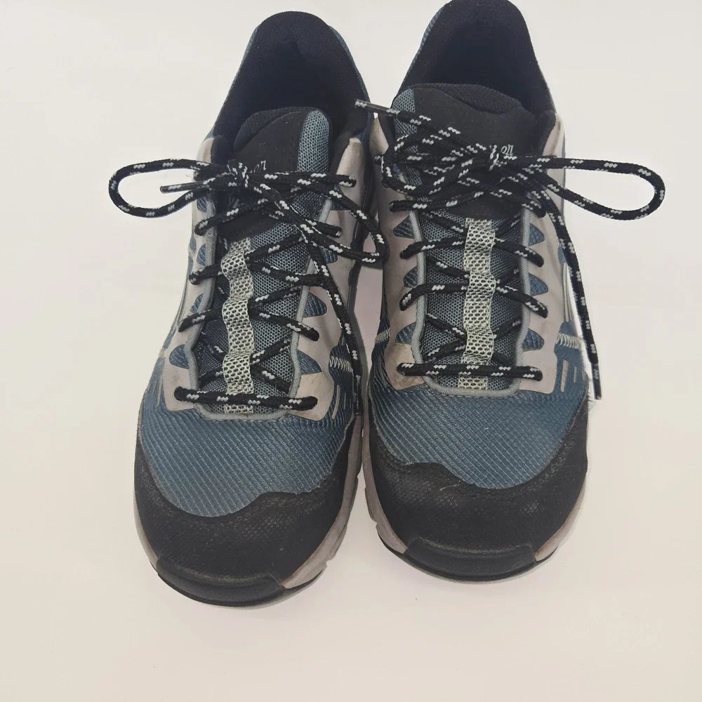 Danner Run Time Composite Toe Sneakers, Black Gray Teal Women's 10 M